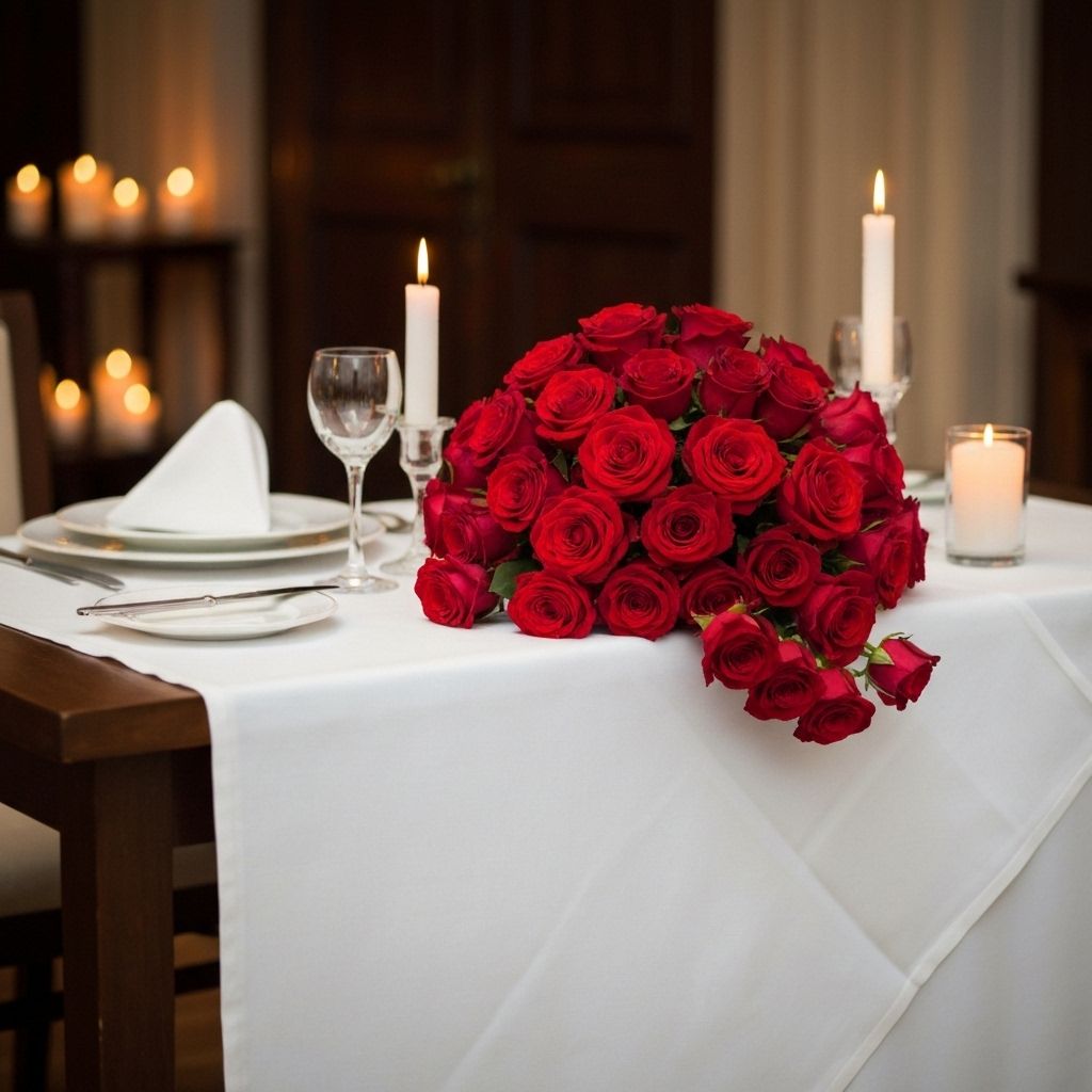 Cómo Crear una Mesa Romántica Perfecta: Inspiración e Ideas